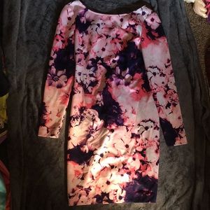 Gianni Bini Pink Floral Dress